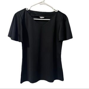 Formal Fashion Inc Size 4 Black Blouse